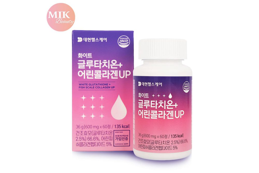 Viên uống trắng da White Glutathione